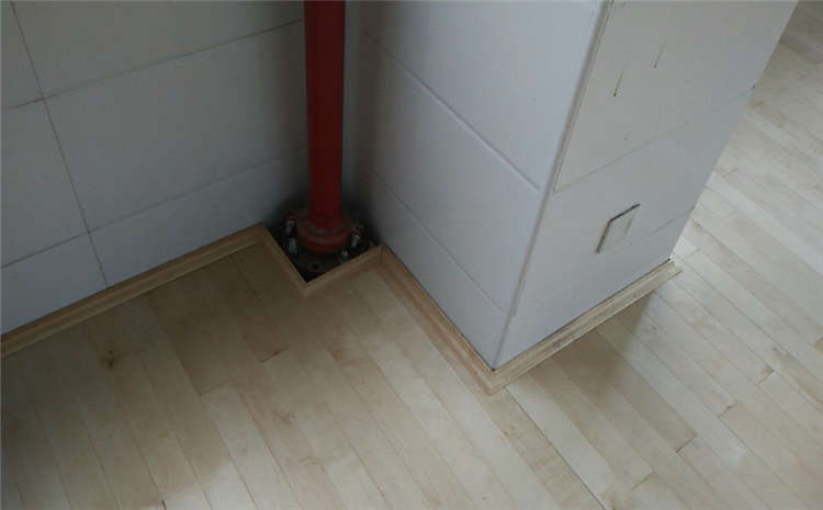 學校木地板籃球館主輔龍骨結(jié)構(gòu)