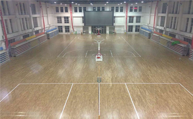硬木企口籃球場(chǎng)地木地板雙層龍骨結(jié)構(gòu)