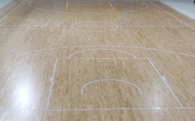 硬木企口NBA籃球場木地板一般多少錢？