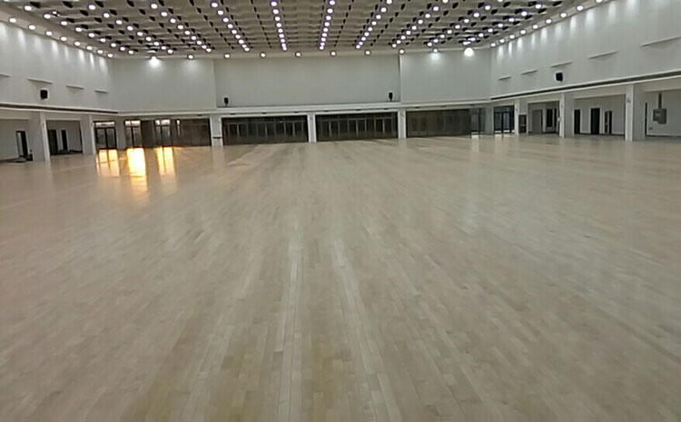 楓木體育館木地板圖片及**