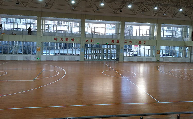 楓木舞蹈室木地板防潮