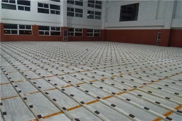 江蘇溧陽市體育館木地板案例