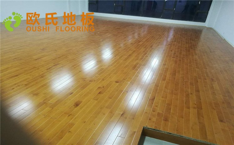 北京順義地理信息科技園舞蹈房木地板圖片