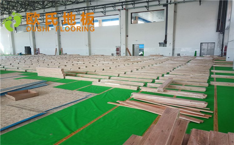 內(nèi)蒙通遼市霍林郭勒市全民健身活動(dòng)中心木地板