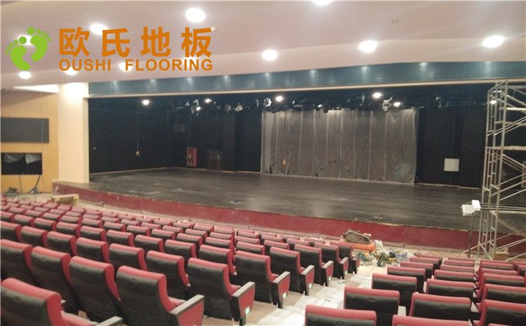 河北唐山師范學(xué)院舞臺木地板