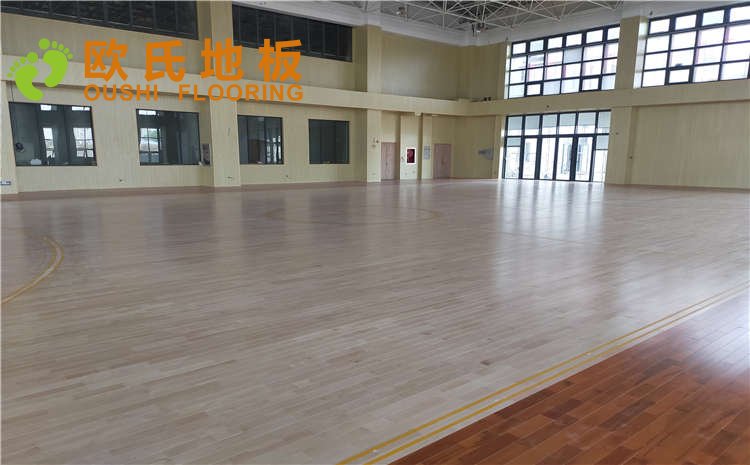 江蘇連云港消防隊(duì)籃球館木地板