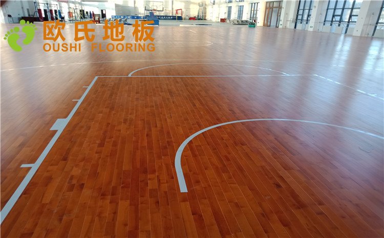 烏蘭浩特市興安盟公安局籃球館木地板